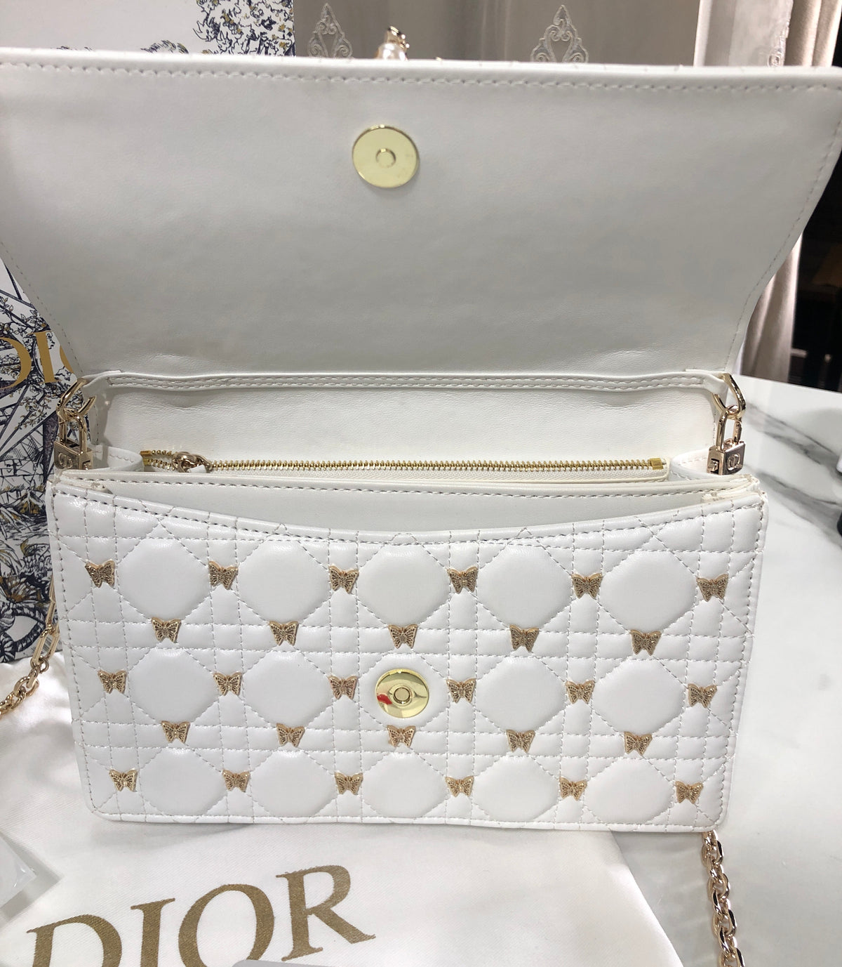 Christian Dior Miss Dior Top Handle Bag