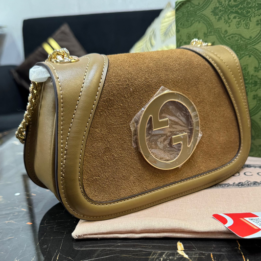 Gucci Blondie Brown Shoulder Bag