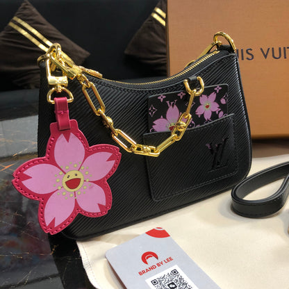 Louis Vuitton Murakami Pink Epi Cherry Blossom Marellini Gold Hardware
