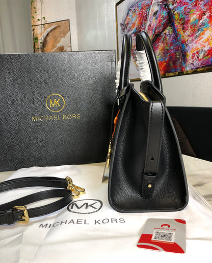 Michael Kors Avril Small Top-Zip Satchel