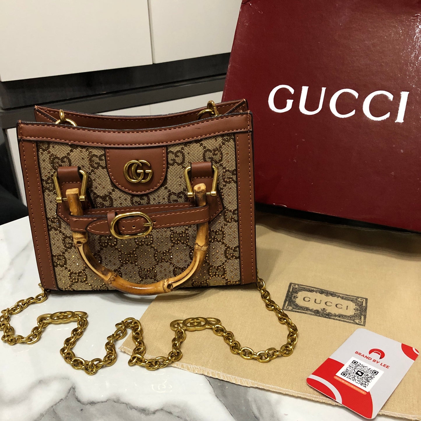 Gucci Diana Mini Tote Bag