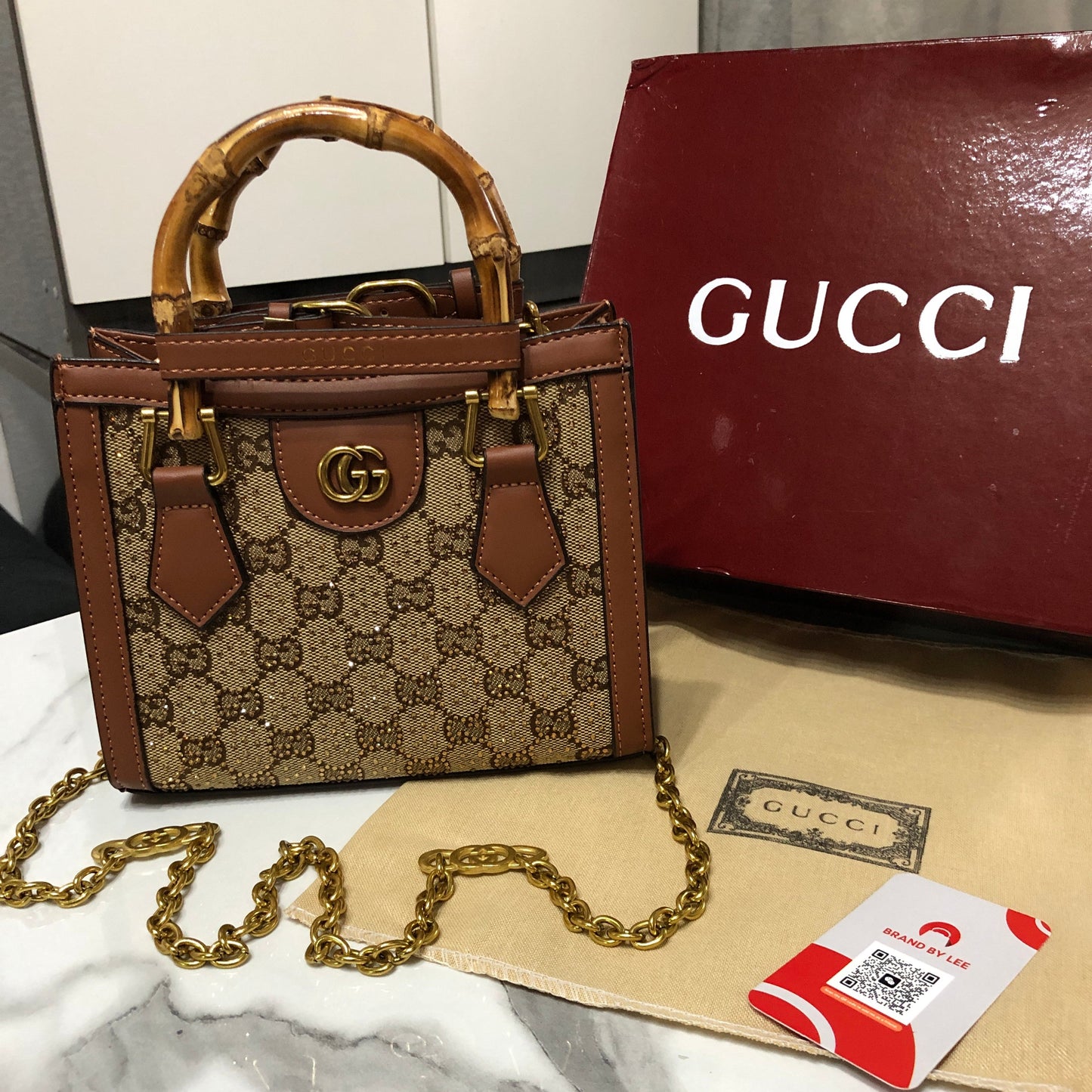 Gucci Diana Mini Tote Bag