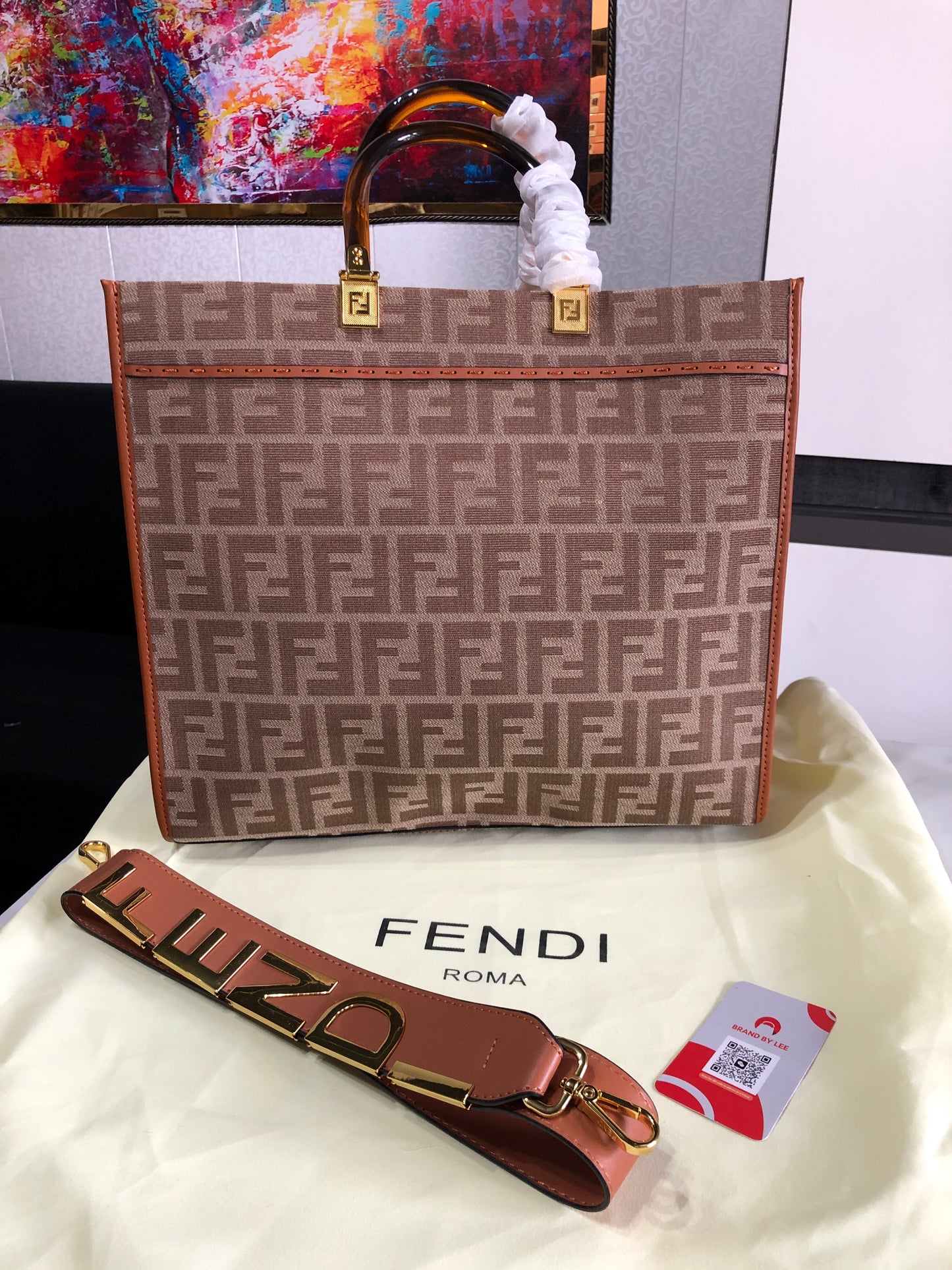 FENDI ROMA Tote Bag