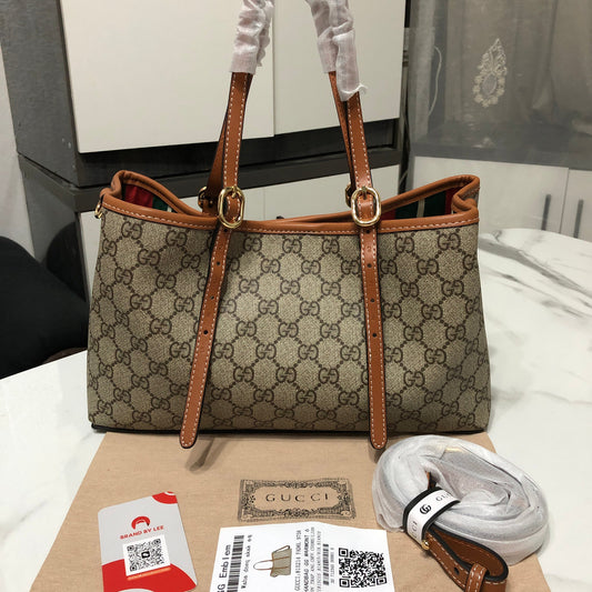 Gucci GG Emblem Tote Bag