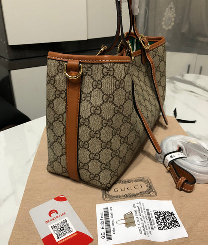 Gucci GG Emblem Tote Bag