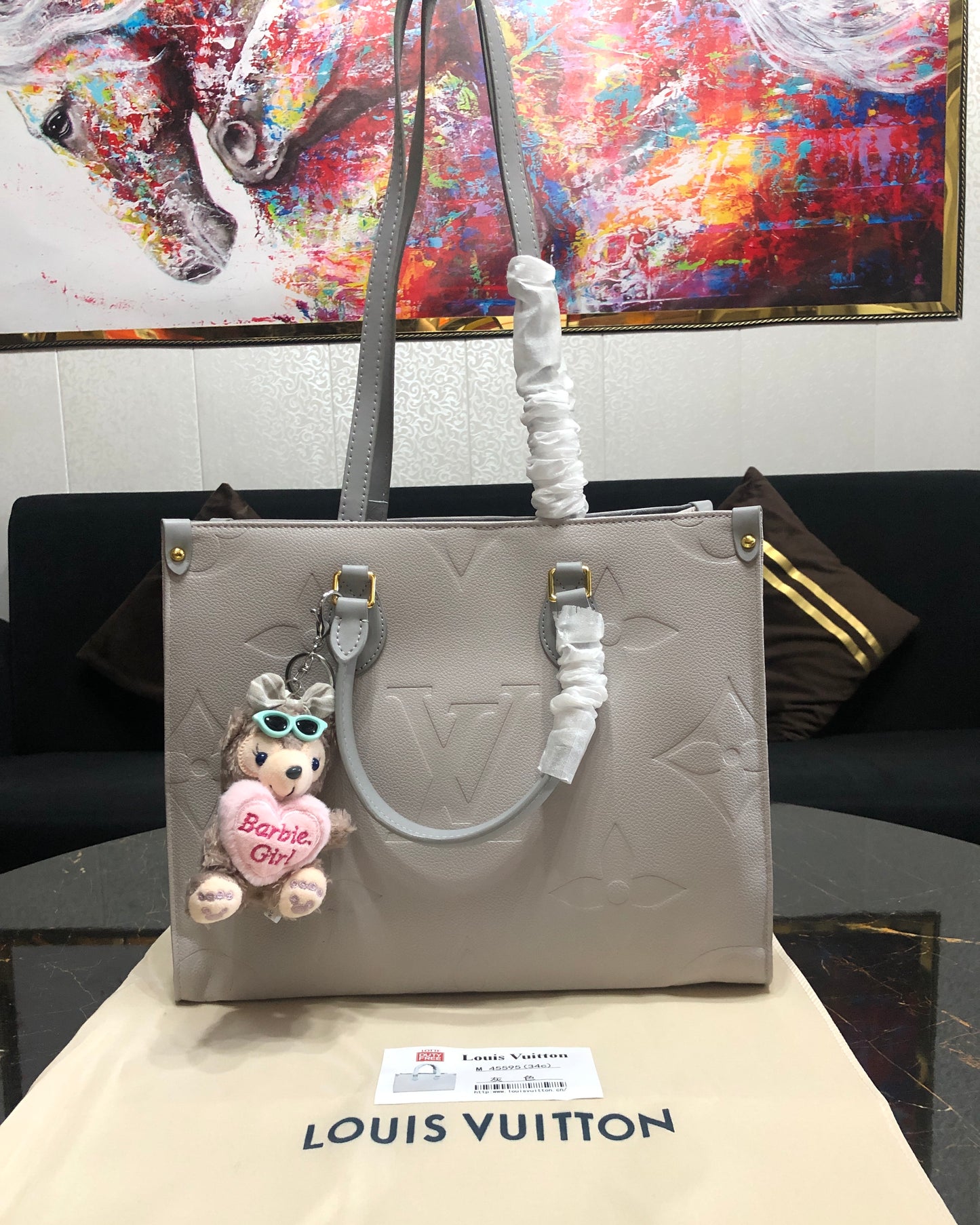 Louis Vuitton On The Go Tote Bag