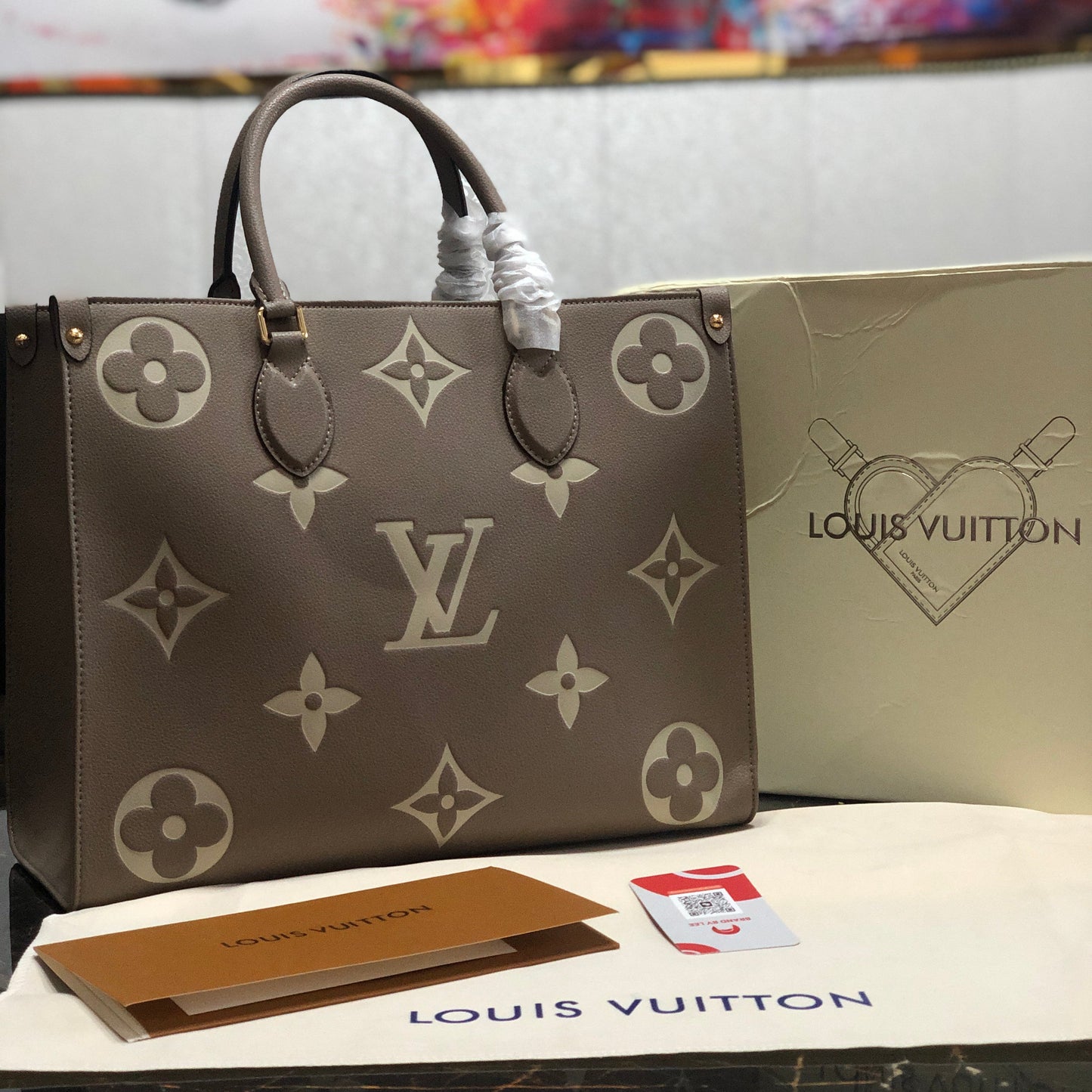 Louis Vuitton On The Go Tote Bag