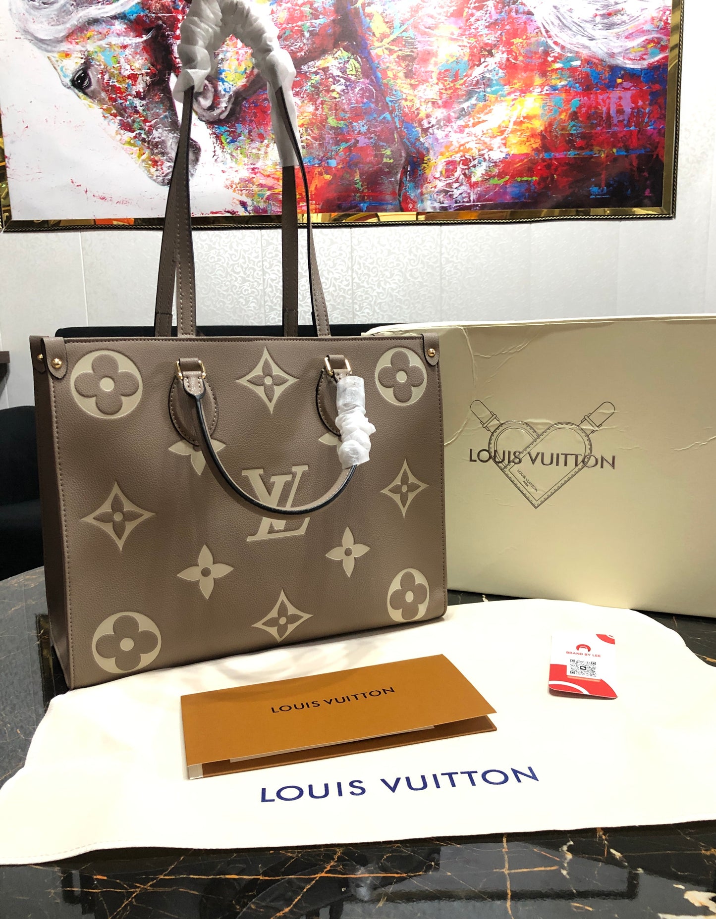 Louis Vuitton On The Go Tote Bag