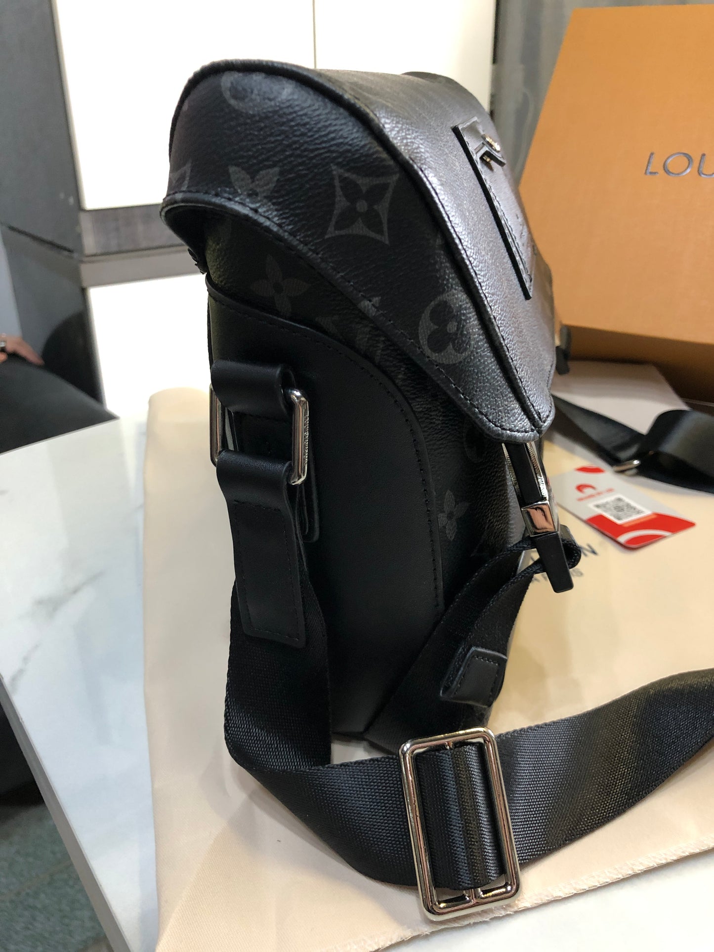 Louis Vuitton Messenger PM Voyager in Monogram Eclipse canvas Men Bag