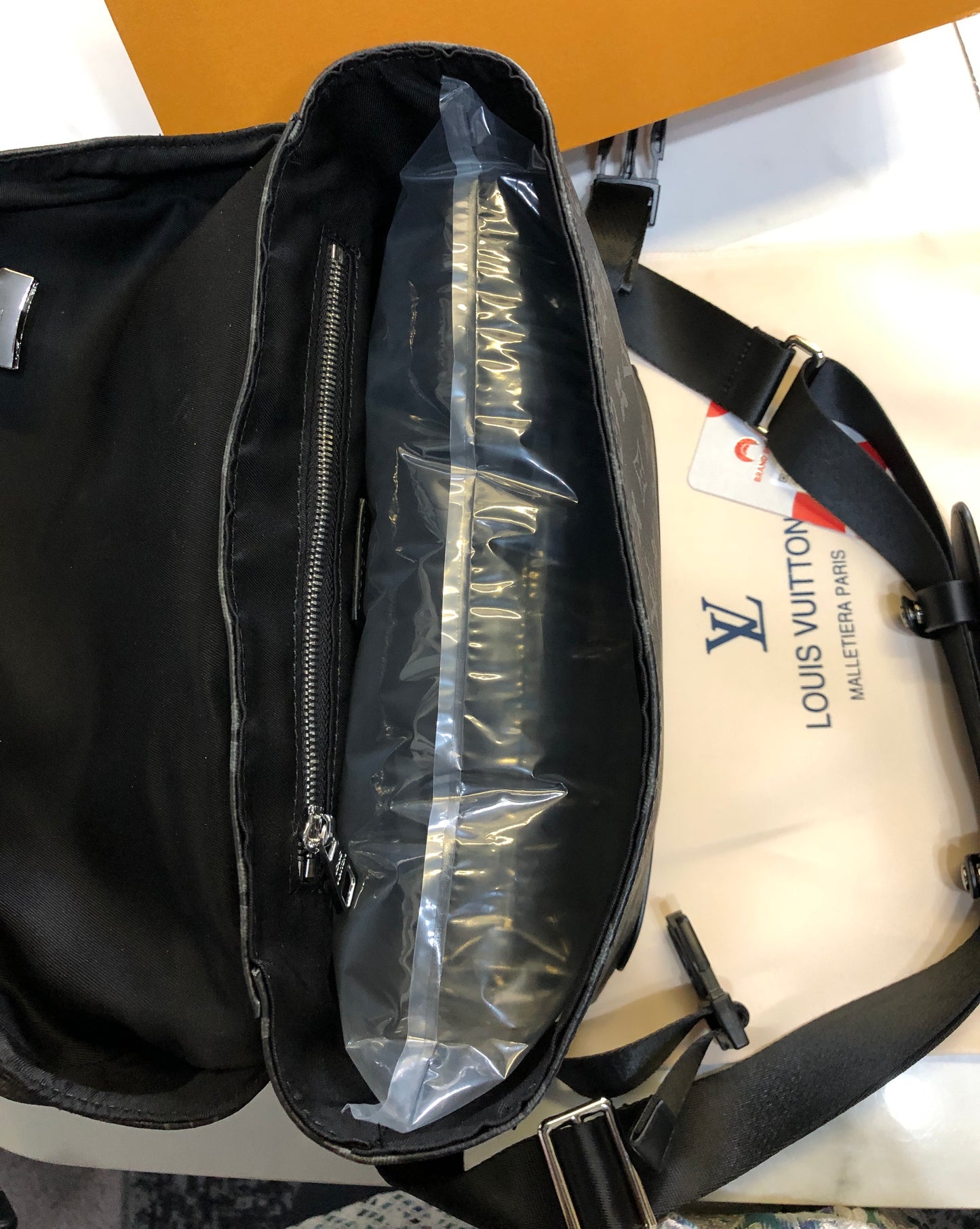 Louis Vuitton Messenger PM Voyager in Monogram Eclipse canvas Men Bag