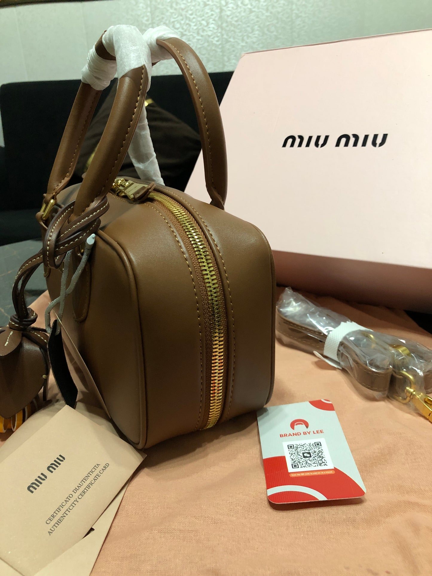 Miu Miu Arcadie Leather Bag