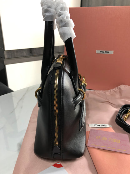 Miu Miu Aventure Nappa Leather Bag