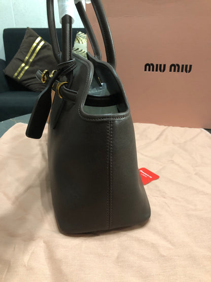 Miu Miu Aventure large nappa leather Tote Bag