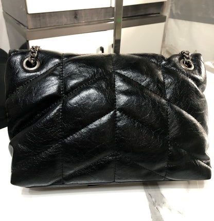 Saint Laurent Puffer medium quilted shoulder bag