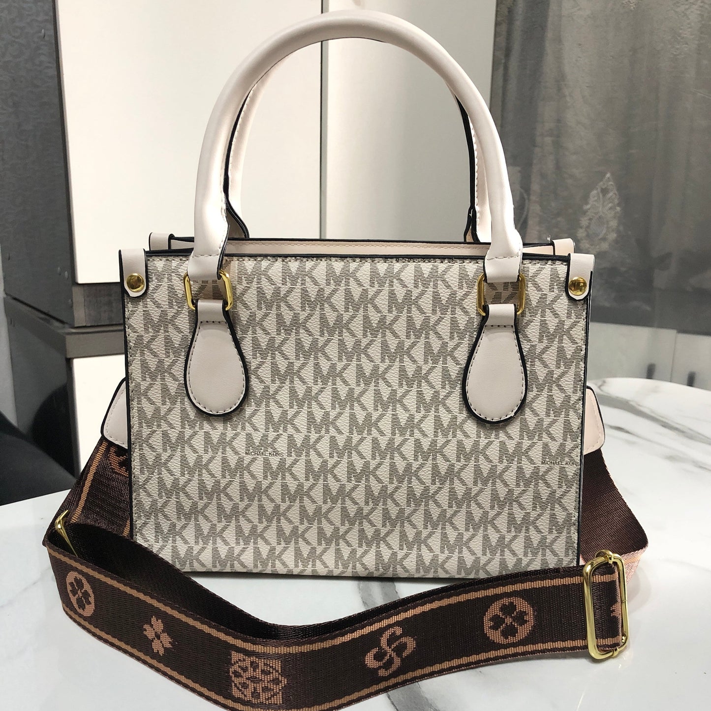 Michael Kors Small Logo Crossbody Bag