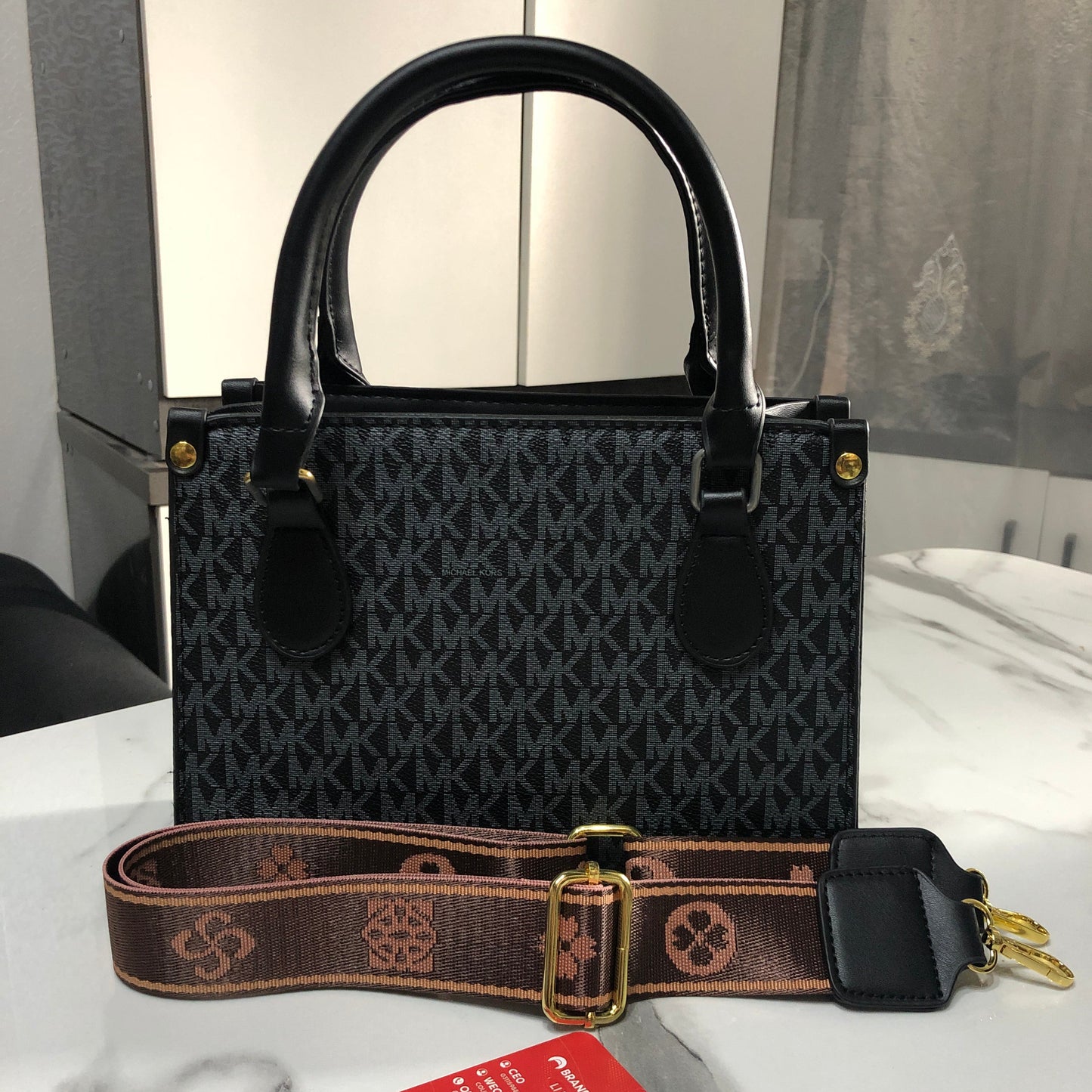 Michael Kors Small Logo Crossbody Bag