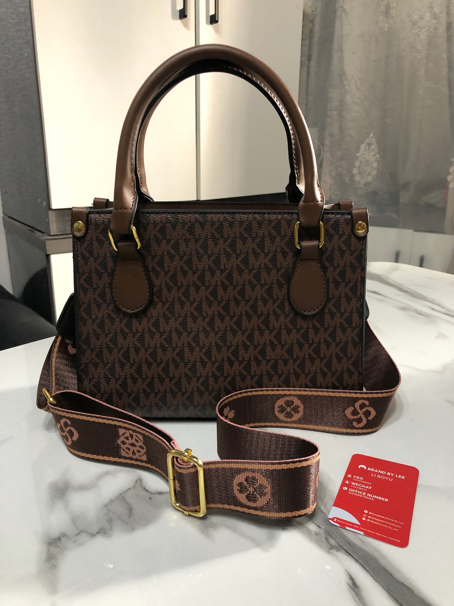 Michael Kors Small Logo Crossbody Bag