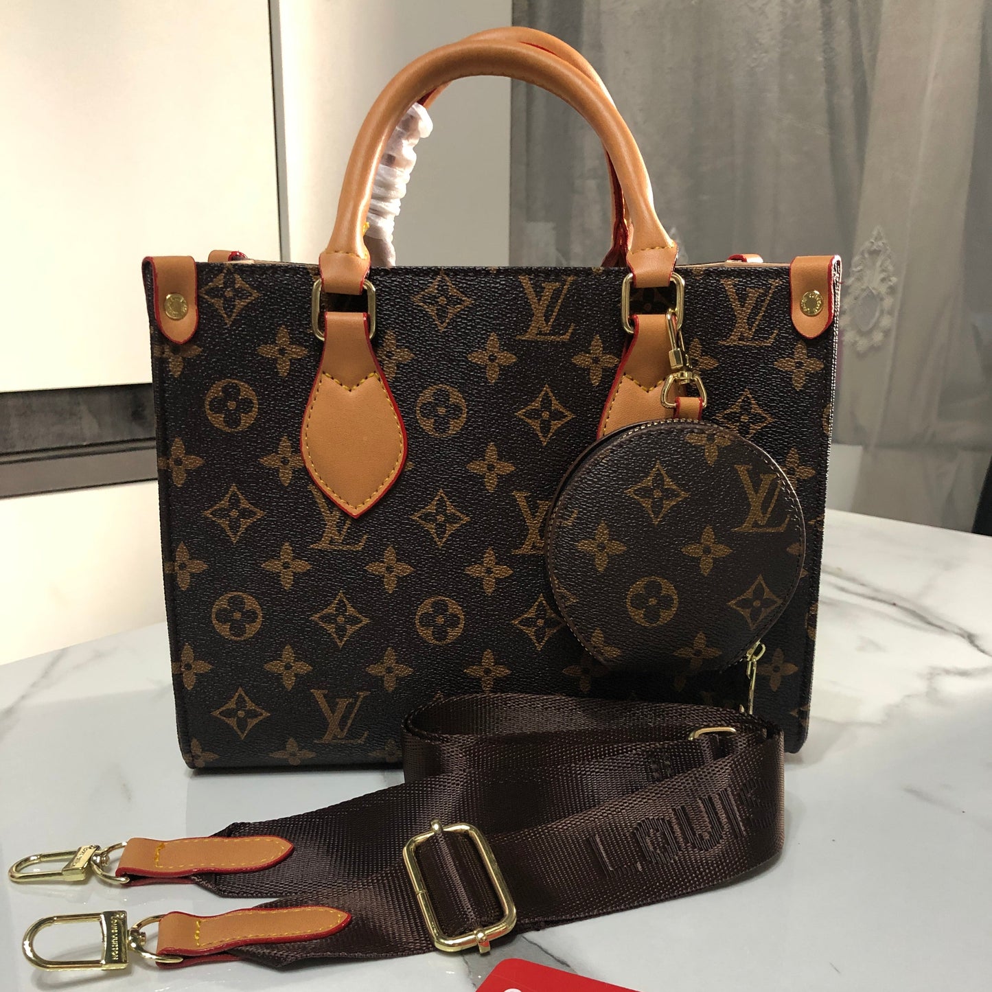 Louis Vuitton Cluny Mini or Sac Plat BB