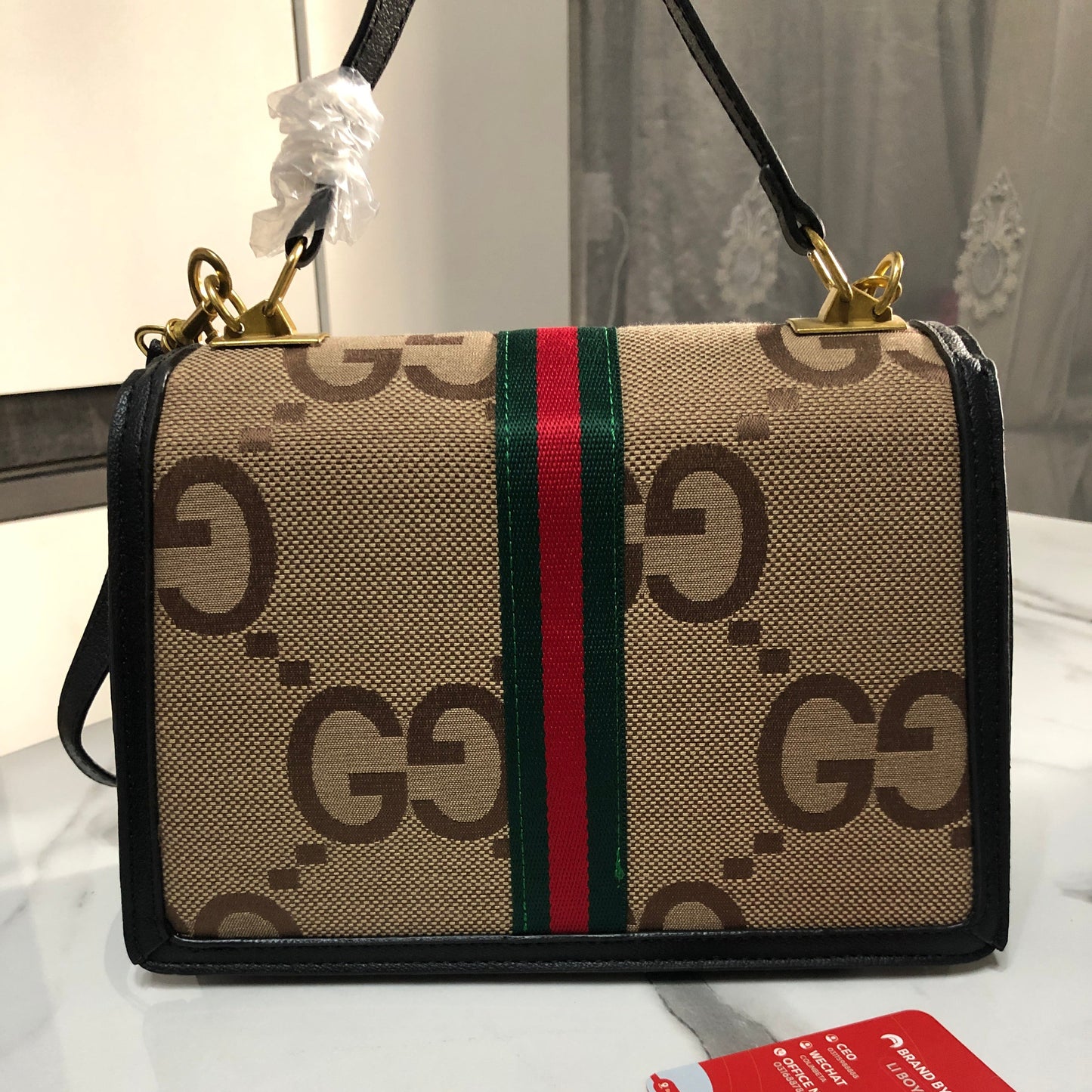 Gucci Ophidia small top handle bag