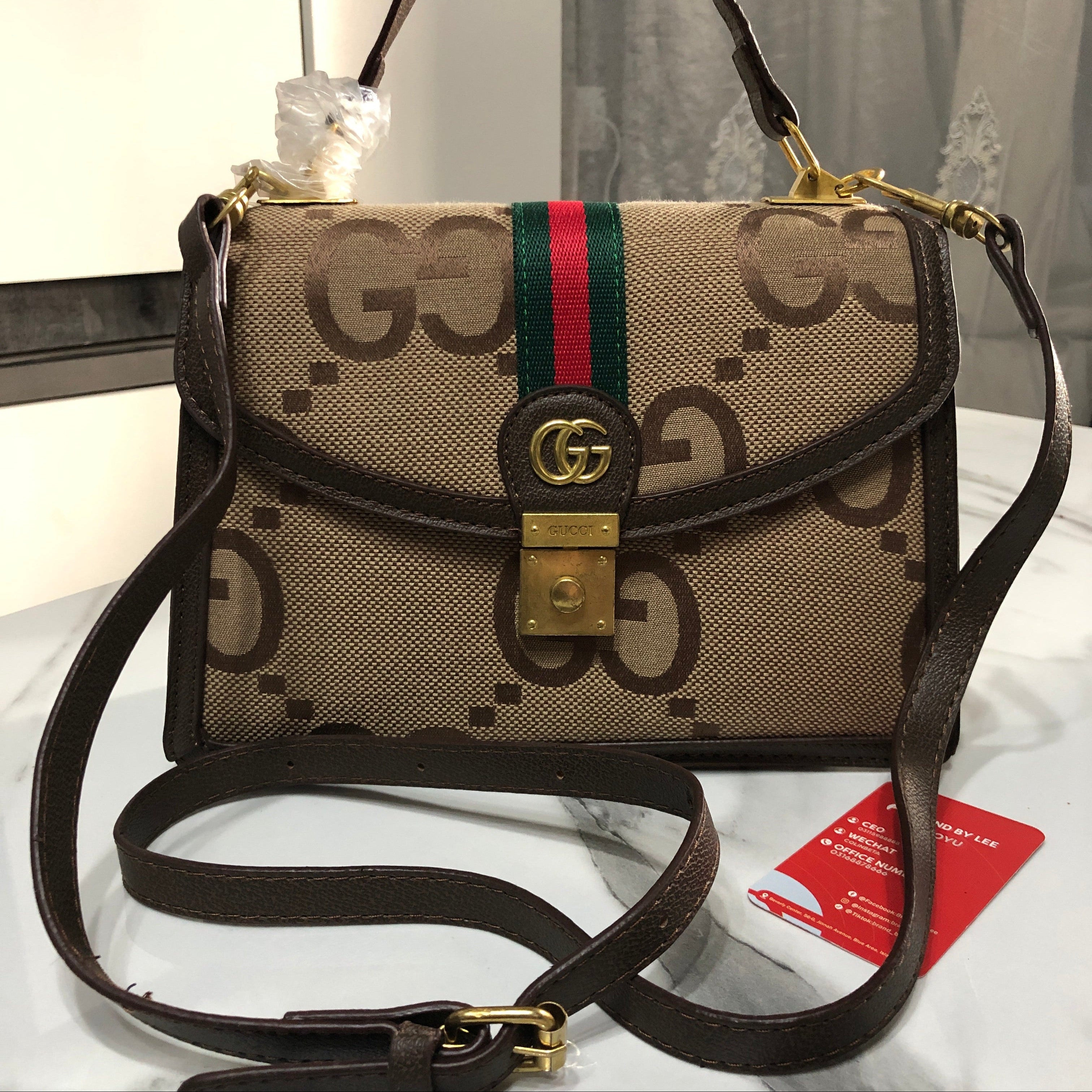 Gucci Ophidia small top handle bag