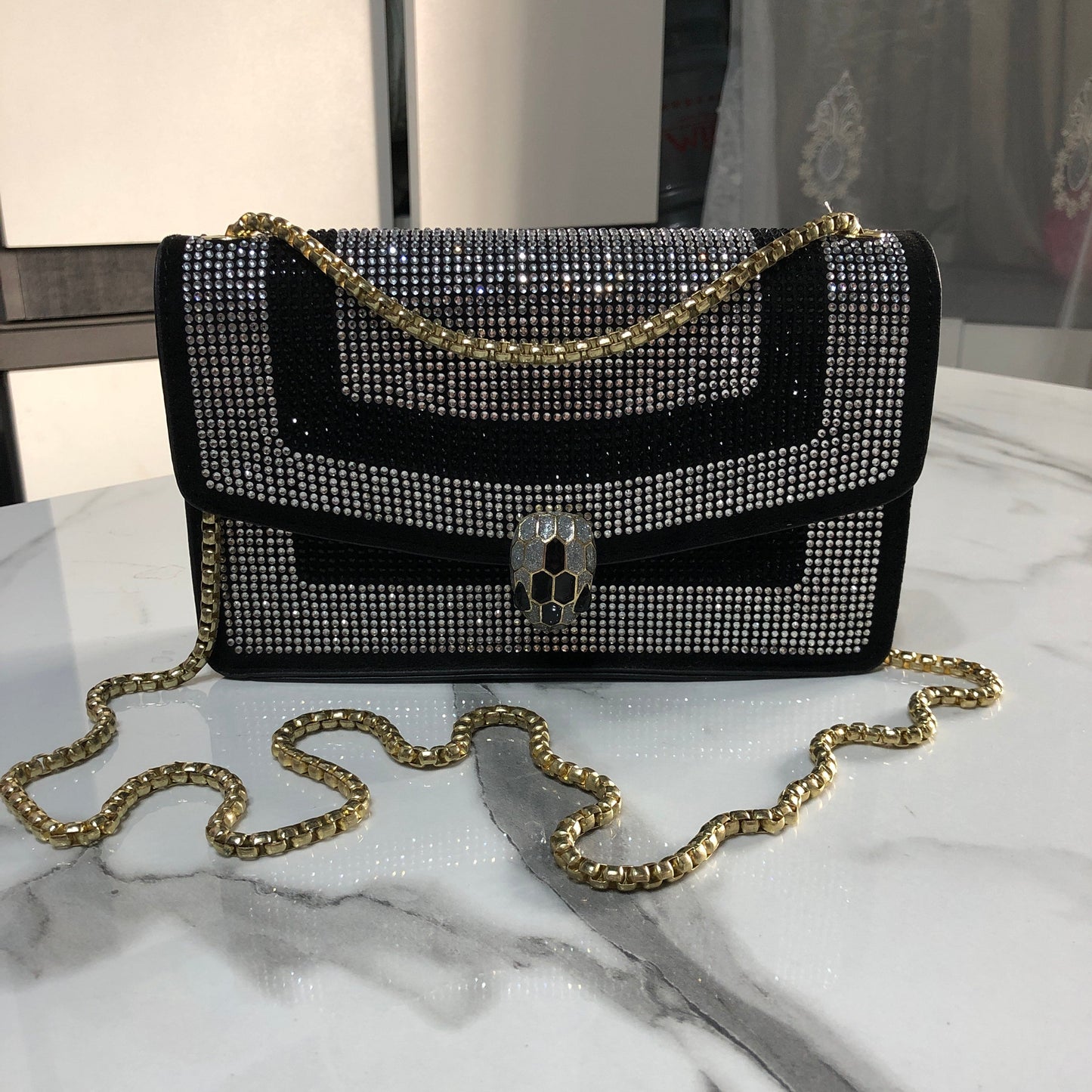 Bvlgari Serpenti Diamond Blast shoulder bag