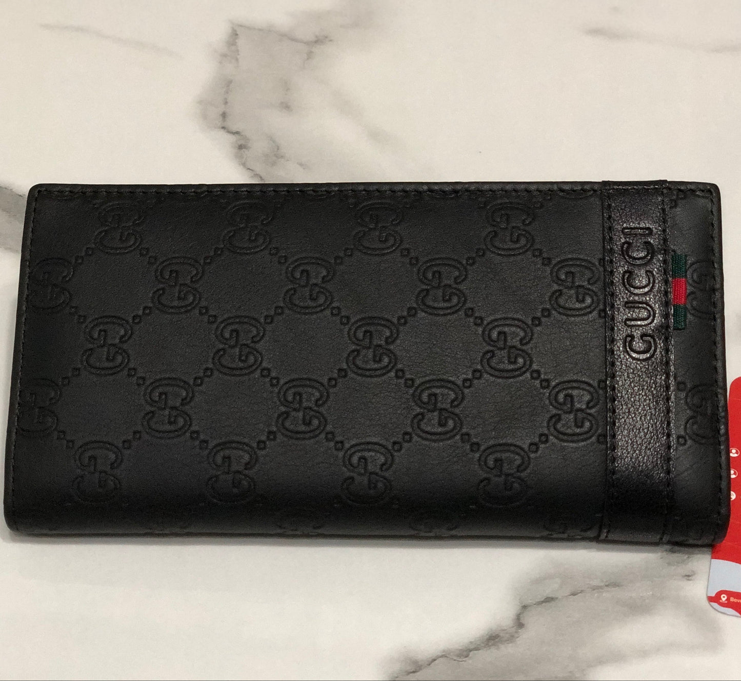 Gucci Guccissima long wallet