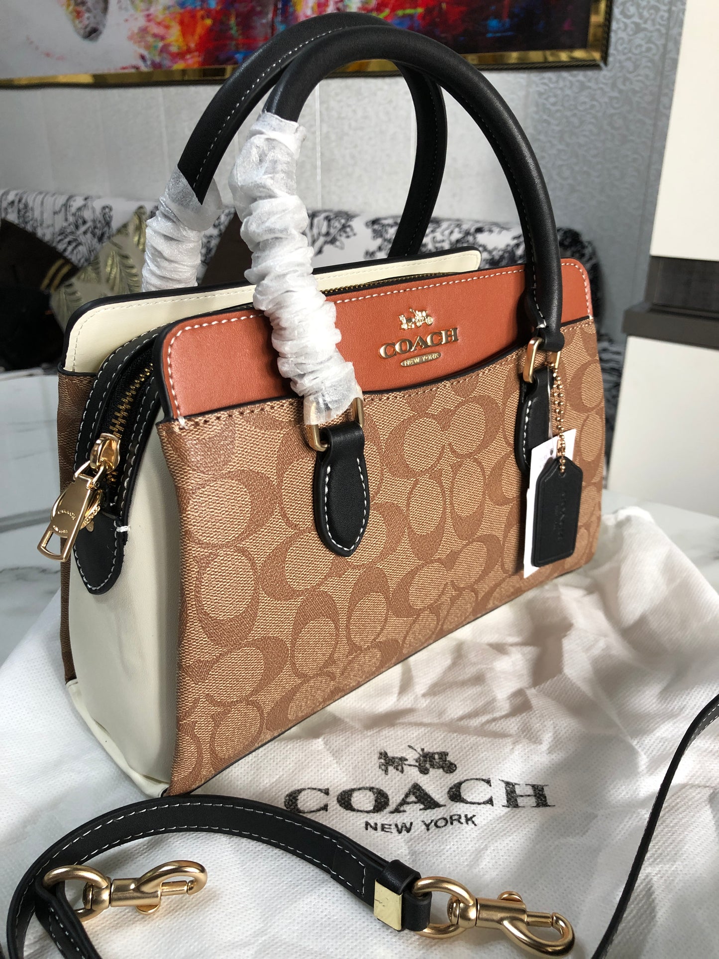 Coach Mini Darcie Carryall Bag