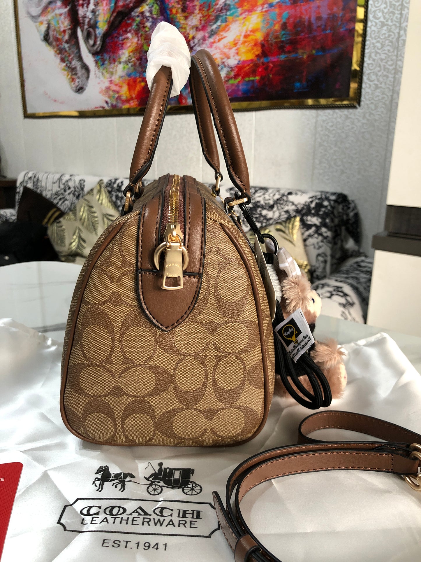 Coach Rowan Satchel Bag