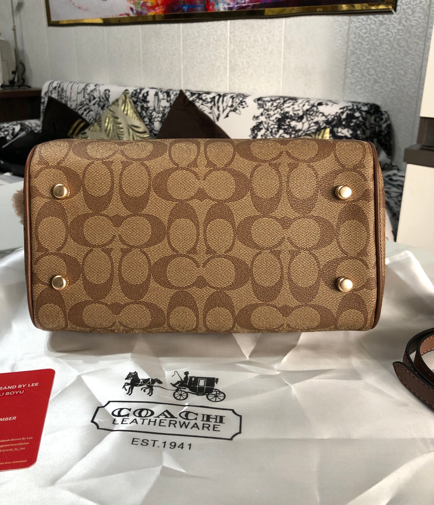 Coach Rowan Satchel Bag
