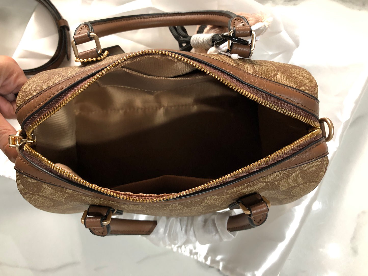 Coach Rowan Satchel Bag
