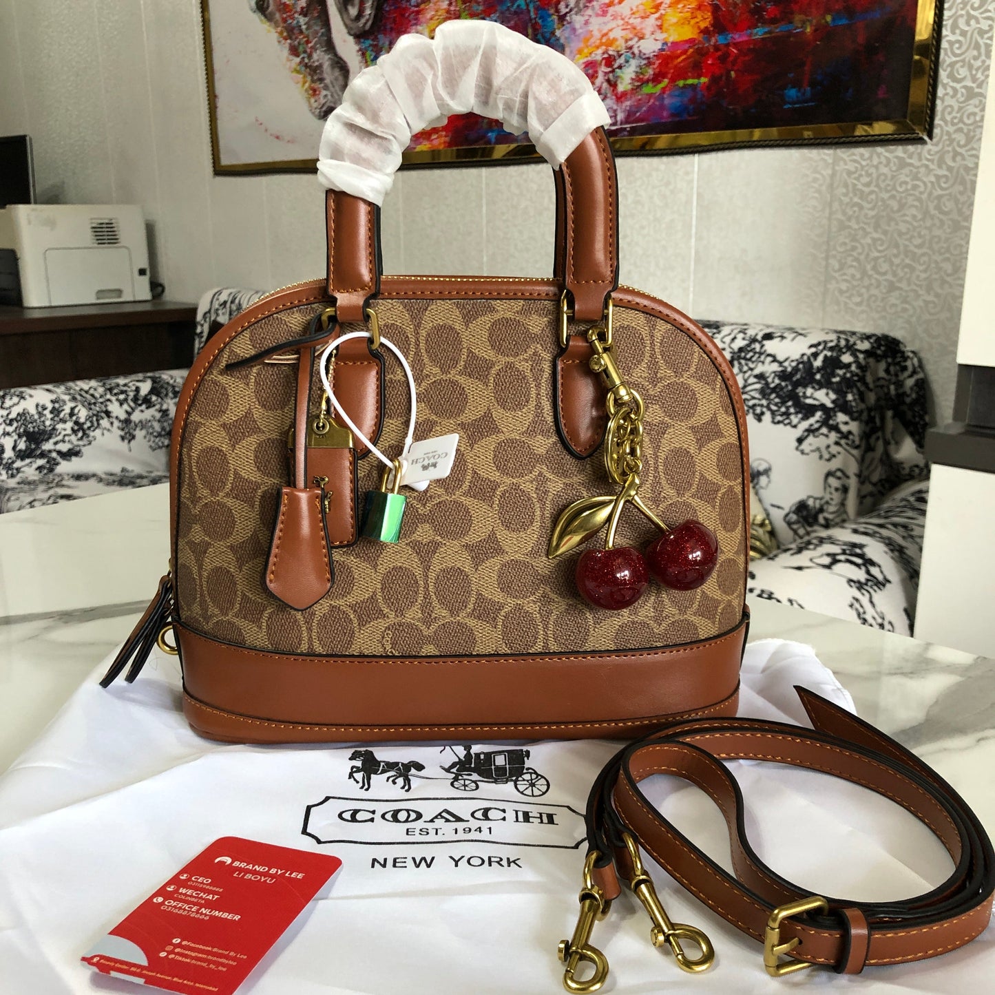 Coach Revel Bag in Signature Canvas