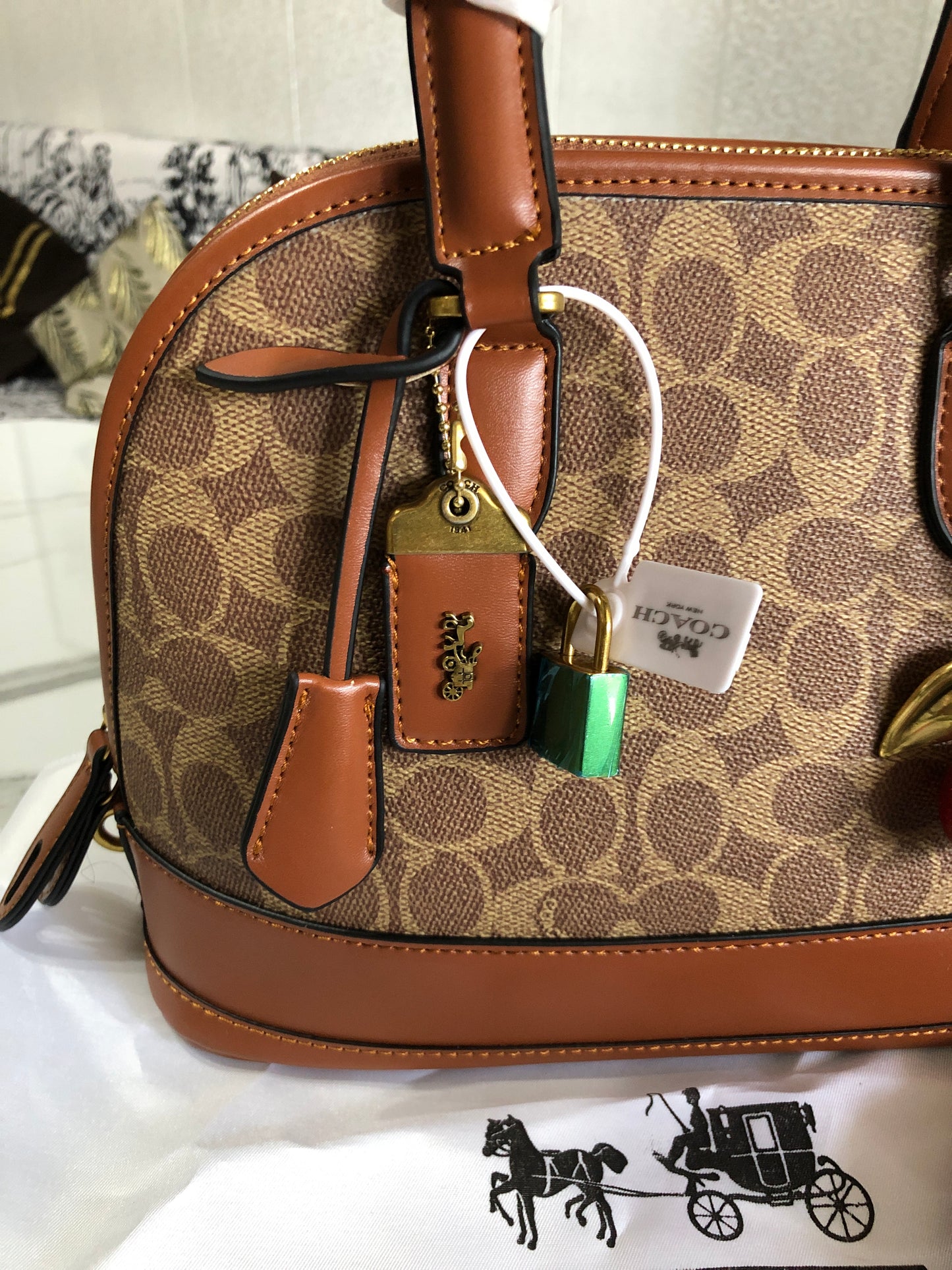 Coach Revel Bag in Signature Canvas
