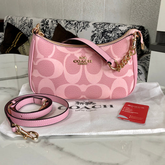Coach Teri Shoulder Bag in Signature Canvas