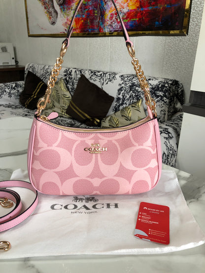 Coach Teri Shoulder Bag in Signature Canvas