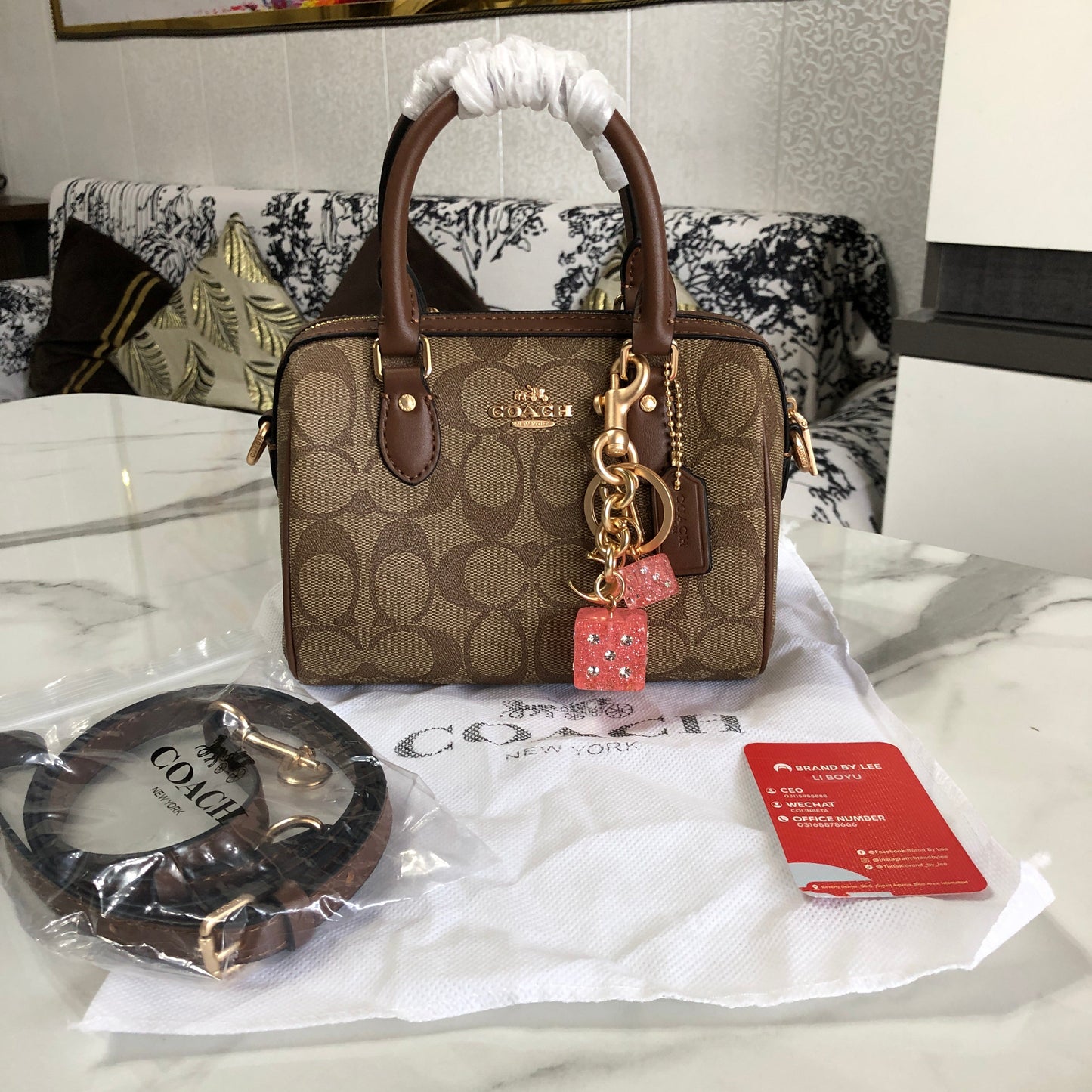 Coach Mini Rowan Crossbody Bag