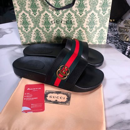 Gucci men's slide sandals