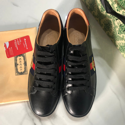 Gucci Ace Bee Embroidered Sneakers