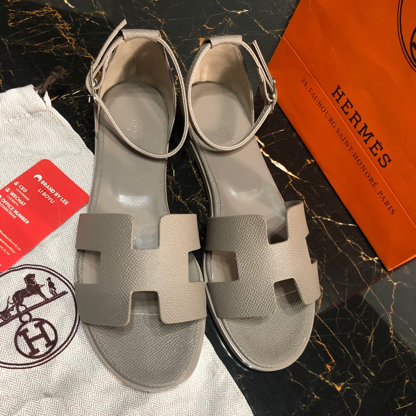 Hermès Santorini sandals