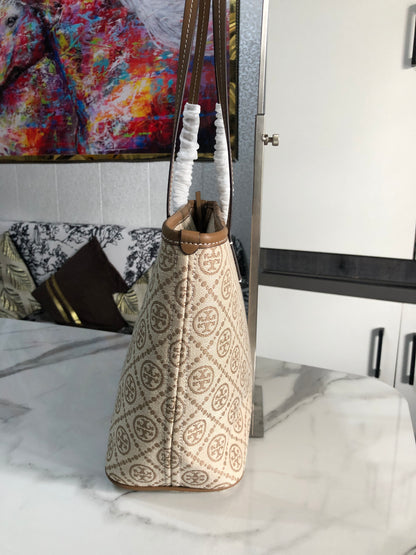 Tory Burch T Monogram Tote Bag