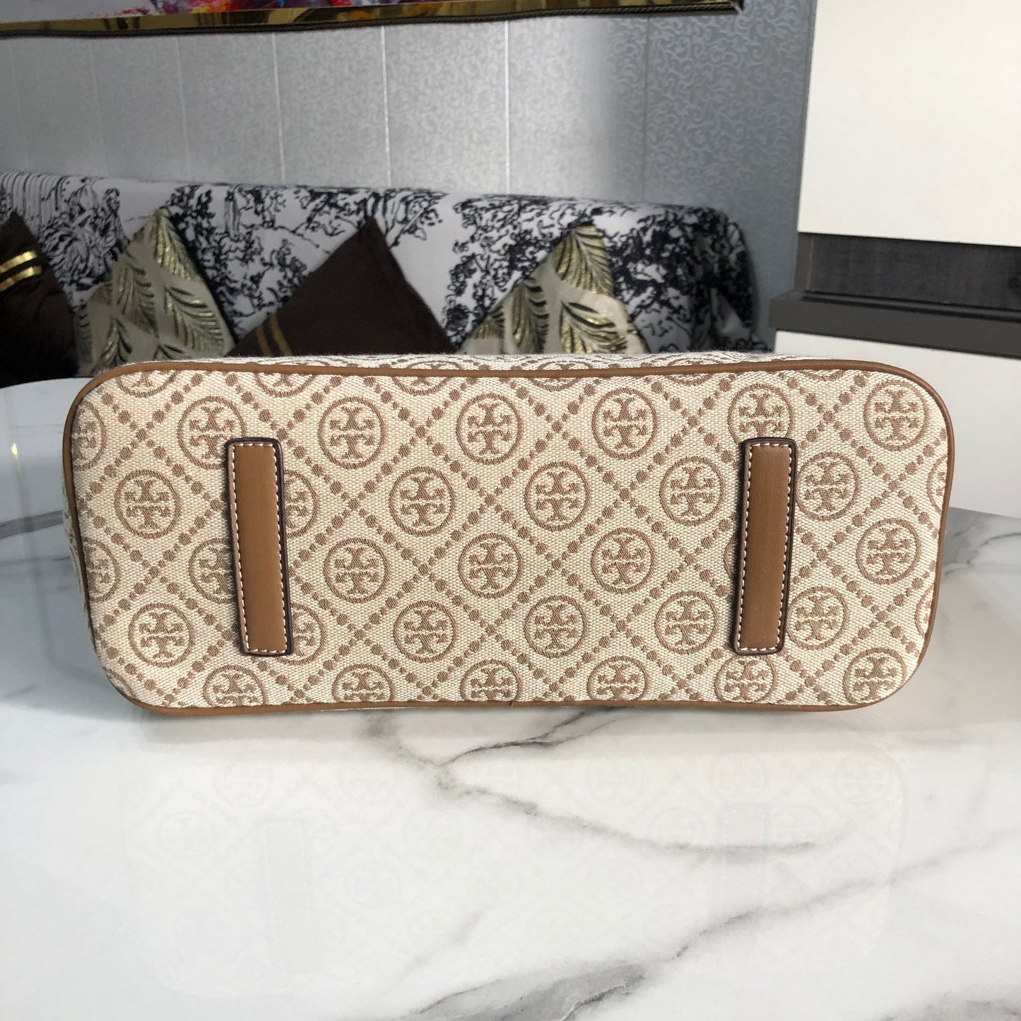 Tory Burch T Monogram Tote Bag