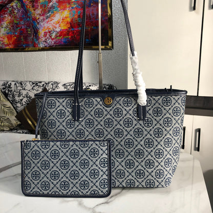Tory Burch T Monogram Tote Bag
