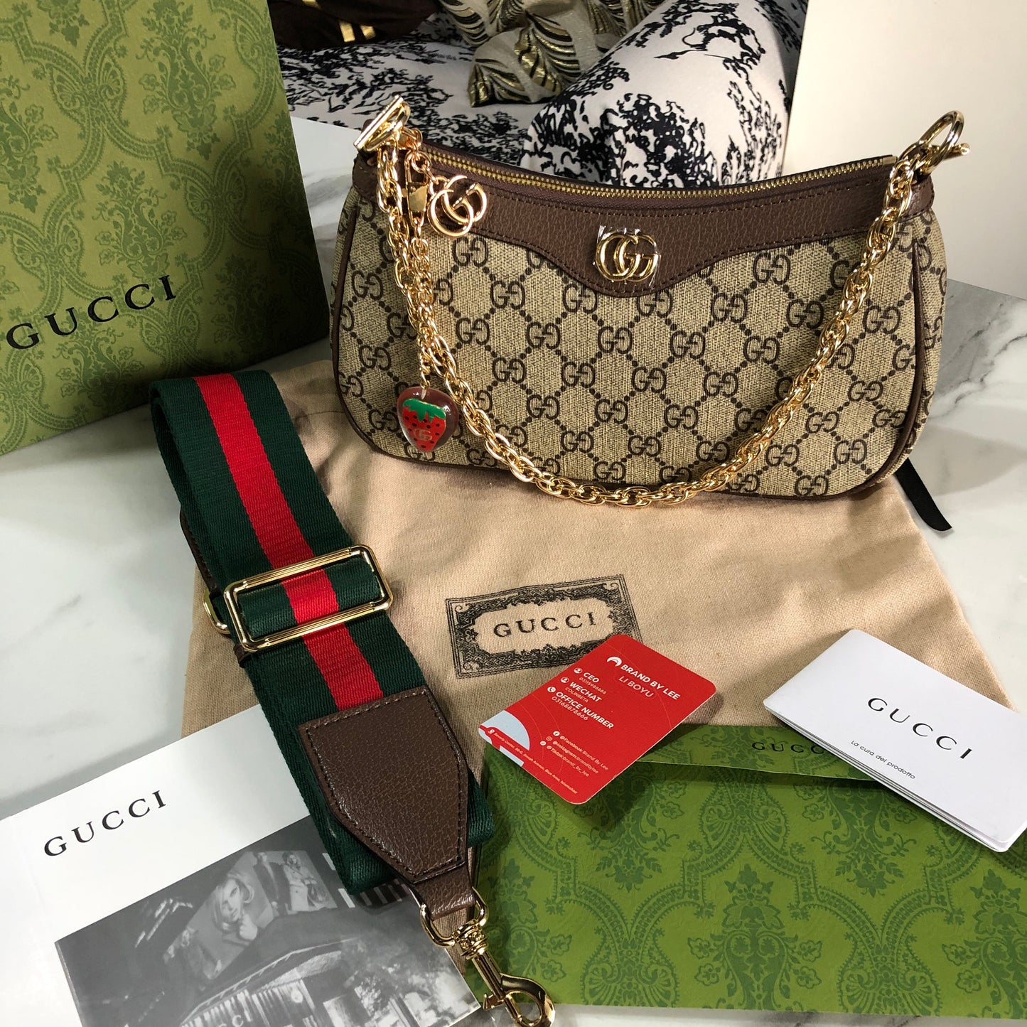 Gucci Small Ophidia Shoulder Bag