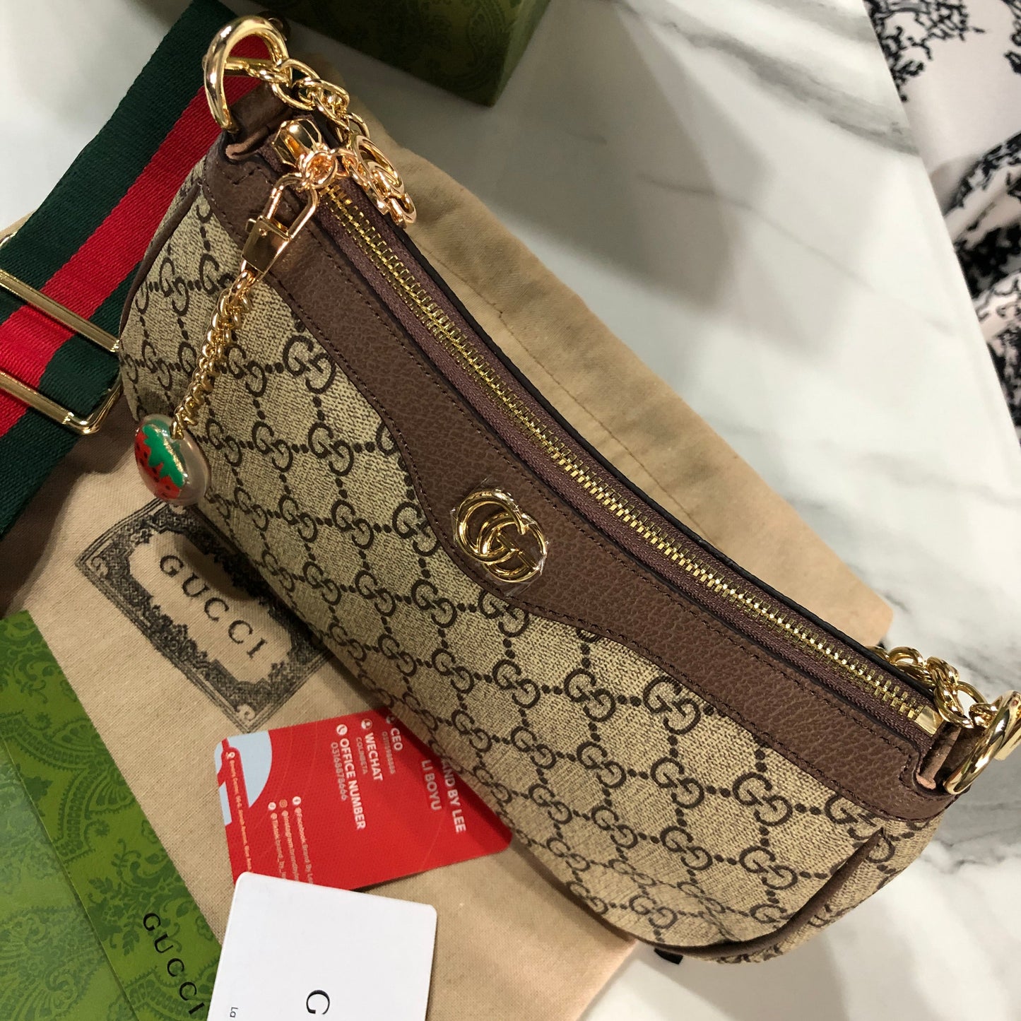 Gucci Small Ophidia Shoulder Bag