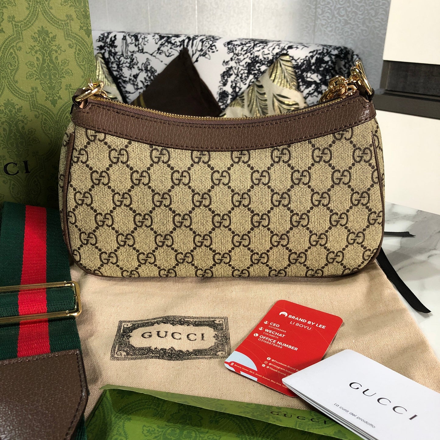 Gucci Small Ophidia Shoulder Bag