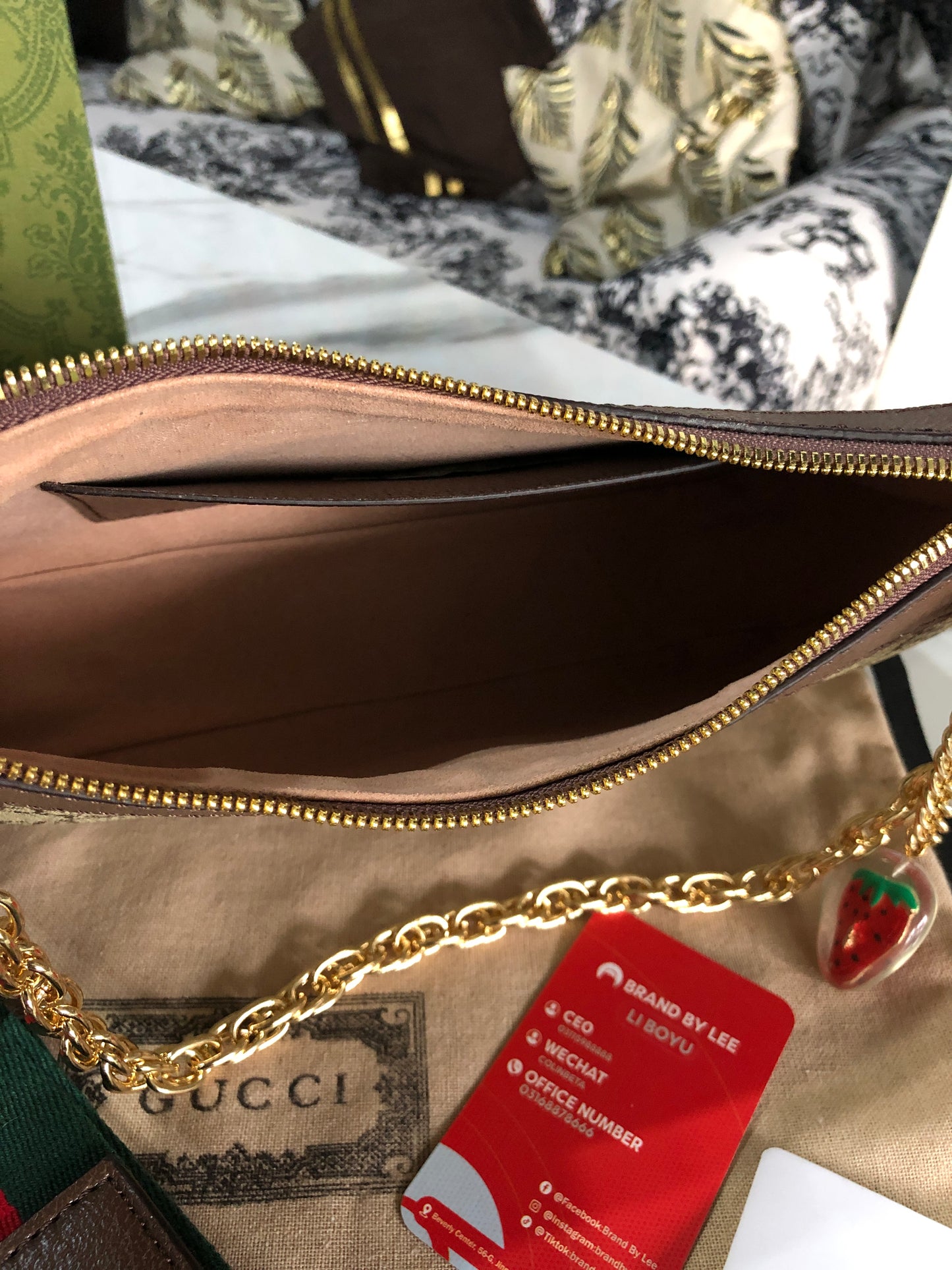 Gucci Small Ophidia Shoulder Bag