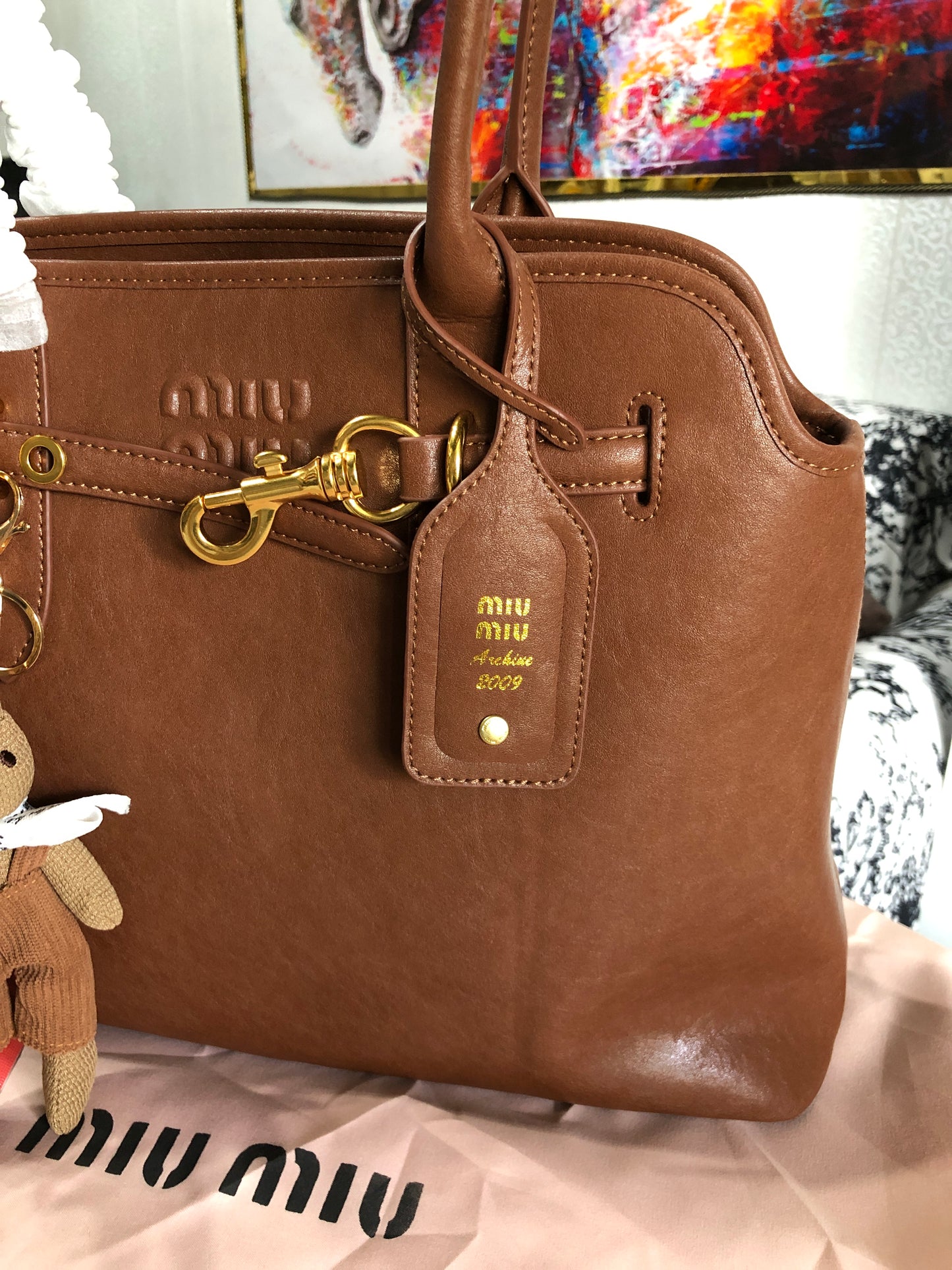 Miu Miu Aventure Tote Bag