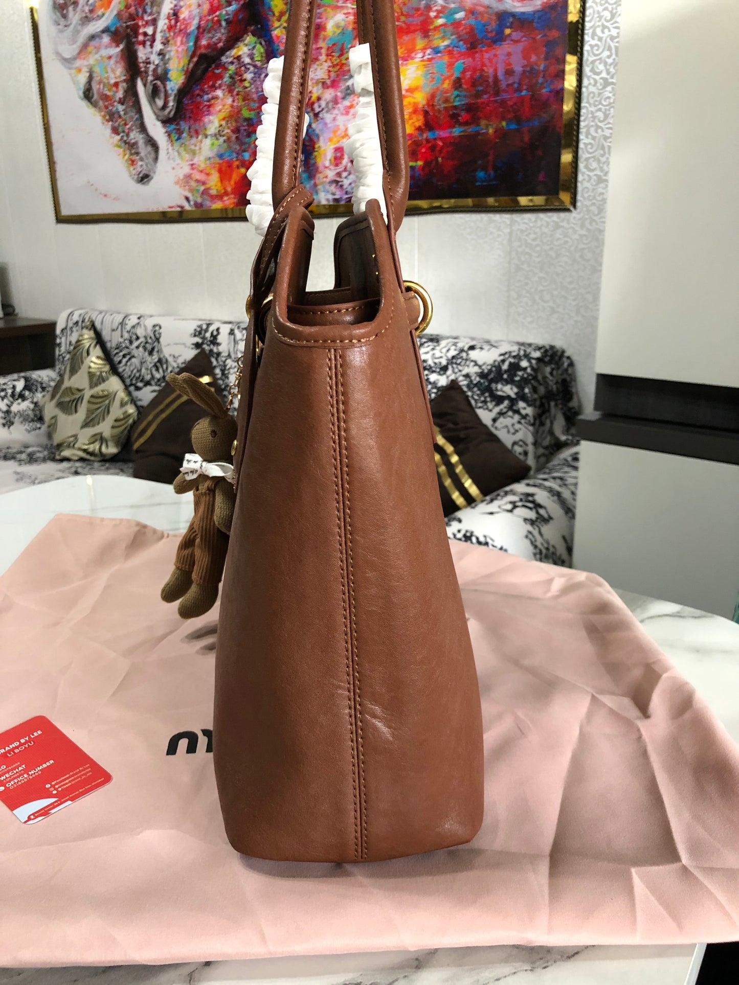 Miu Miu Aventure Tote Bag