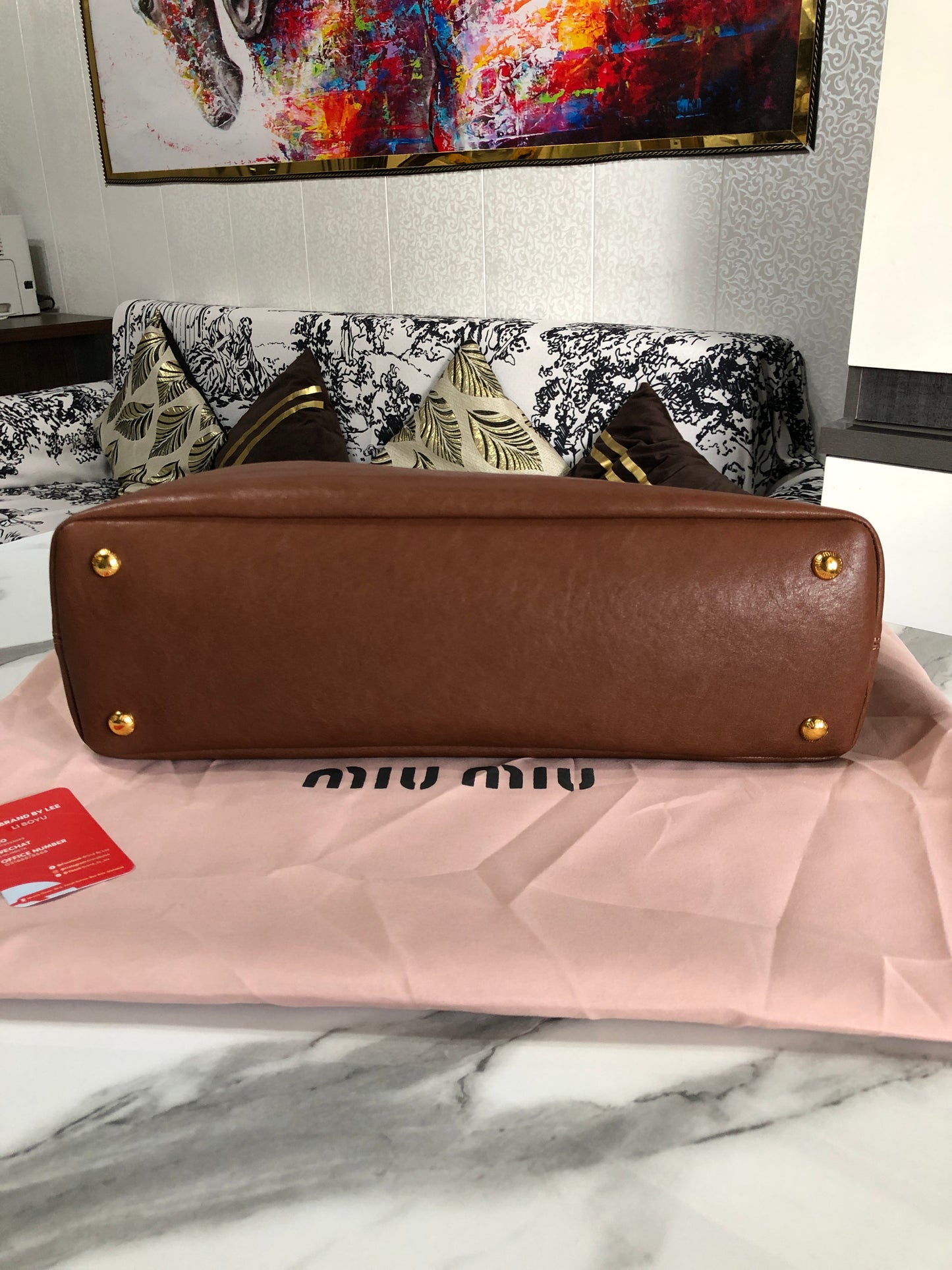 Miu Miu Aventure Tote Bag