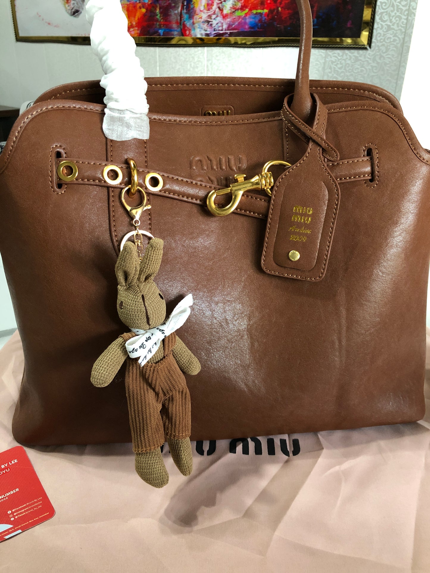 Miu Miu Aventure Tote Bag