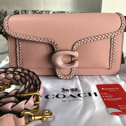 Coach Tabby 26 With Braided Leather Bag